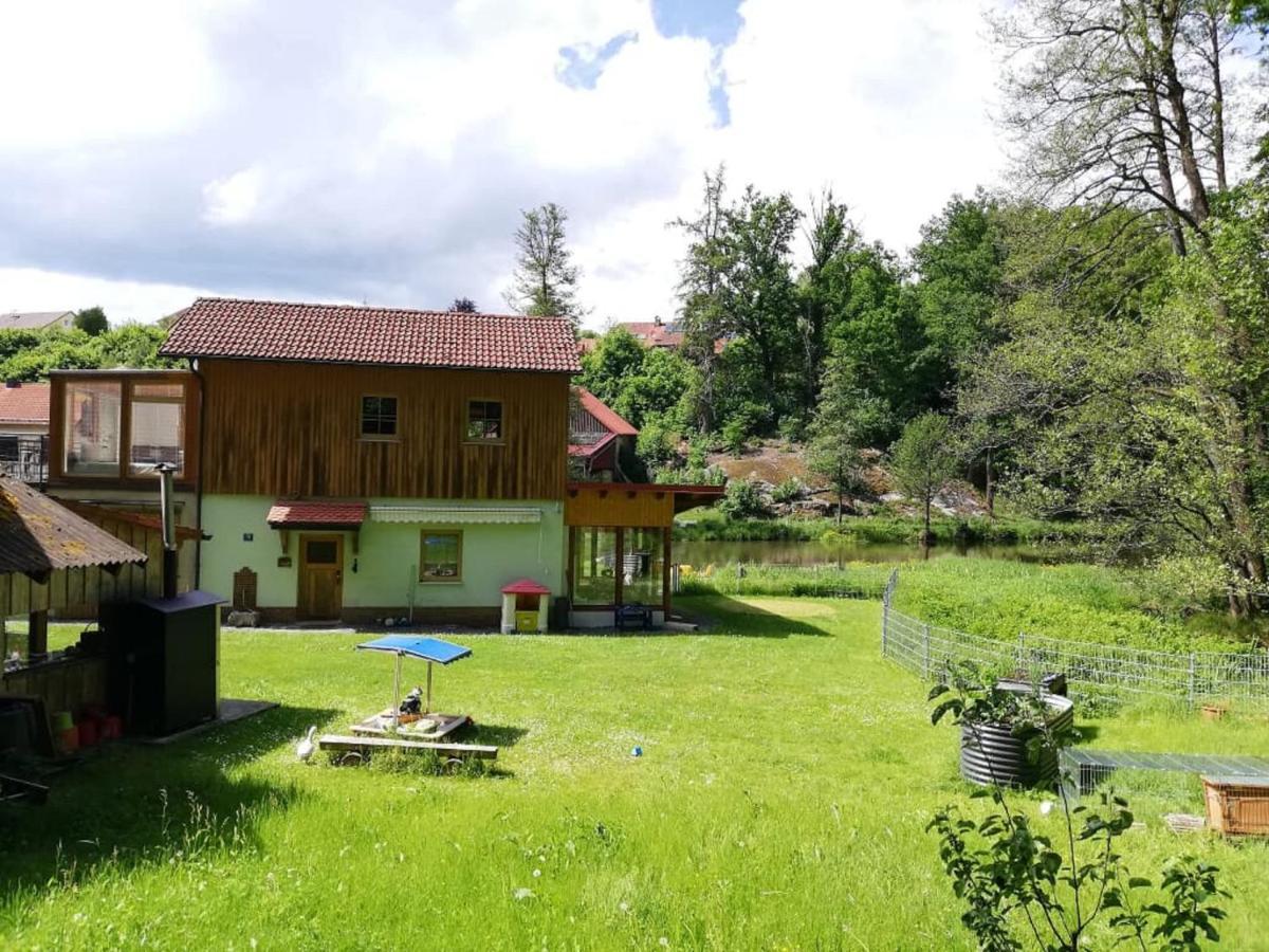 Ferienwohnung Und Sommerhaus Unter Der Burg Falkenberg  Exterior photo